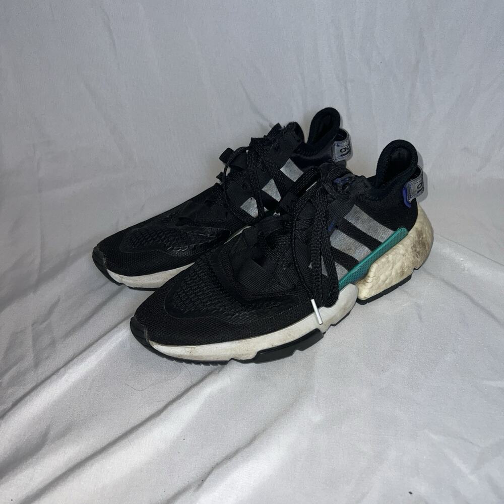 Adidas P.O.D. S3.1 Black Gray Boost Sneakers Shoes Men’s Size 8.5